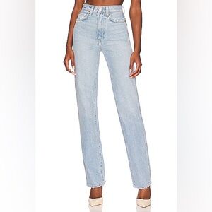 GRLFRND Sara Super High Rise Straight in Hudson Yards